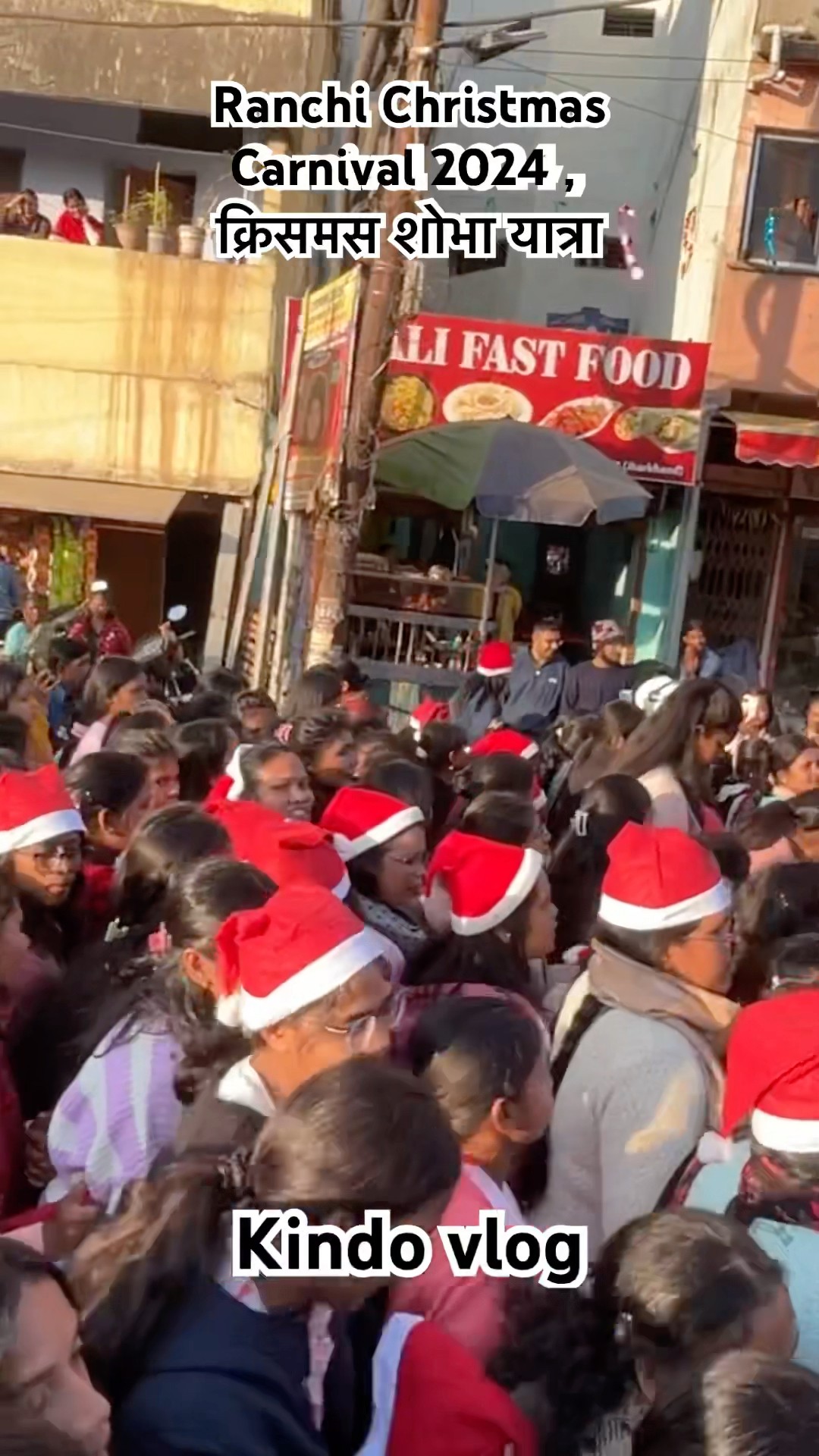 Ranchi Christmas Carnival 2024 , क्रिसमस शोभा यात्रा/video92
